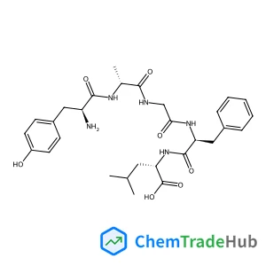 L-Tyrosyl-D-alanylglycyl-L-phenylalanyl-L-leucine