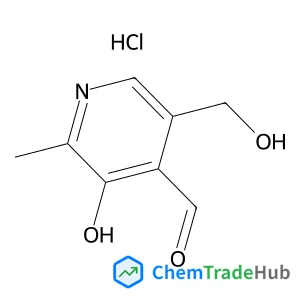 3-Hydroxy-5-(hydroxymethyl)-2-methylisonicotinaldehyde hydrochloride (1:1)