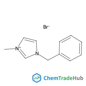 1-Benzyl-3-methylimidazolium bromide structure 1-Benzyl-3-methylimidazolium bromide structure