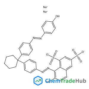1,3-Naphthalenedisulfonic acid, 7-hydroxy-8-[[4-[1-[4-[(4-hydroxyphenyl)azo]phenyl]cyclohexyl]phenyl]azo]-, disodium salt