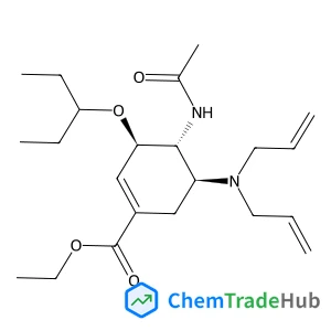 (3R,4R,5S)-Ethyl 4-acetamido-5-(diallylamino)-3-(pentan-3-yloxy)cyclohex-1-enecarboxylate