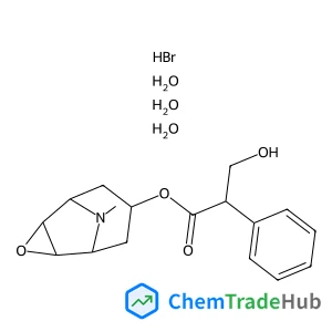 (1R,2R,4S,5S,7s)-9-Methyl-3-oxa-9-azatricyclo[3.3.1.0~2,4~]non-7-yl (2S)-3-hydroxy-2-phenylpropanoate hydrobromide (1:1)