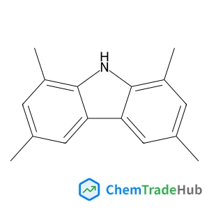 1,3,6,8-Tetramethyl-9H-carbazole structure