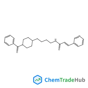 (2E)-N-[4-(1-Benzoyl-4-piperidinyl)butyl]-3-(3-pyridinyl)acrylamide