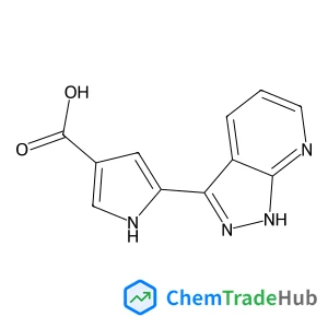 5-(1H-Pyrazolo[3,4-b]pyridin-3-yl)-1H-pyrrole-3-carboxylic acid