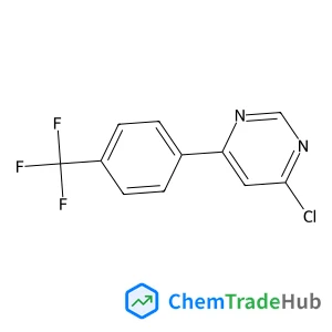 4-Chloro-6-(4-(trifluoromethyl)phenyl)pyrimidine