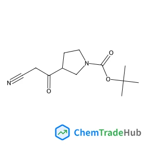 Tert-butyl 3-(2-cyanoacetyl)pyrrolidine-1-carboxylate