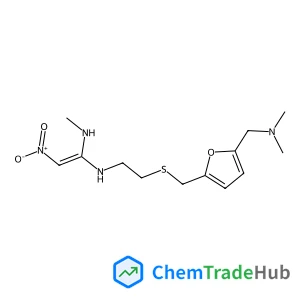 N-{2-[({5-[(Dimethylamino)methyl]-2-furyl}methyl)sulfanyl]ethyl}-N'-methyl-2-nitro-1,1-ethenediamine