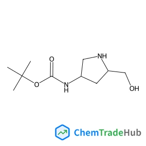 2-Methyl-2-propanyl [(3S,5S)-5-(hydroxymethyl)-3-pyrrolidinyl]carbamate