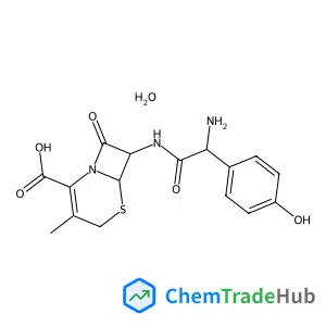 (6R,7R)-7-((R)-2-Amino-2-(4-hydroxyphenyl)acetamido)-3-methyl-8-oxo-5-thia-1-azabicyclo[4.2.0]oct-2-ene-2-carboxylic acid hydrate