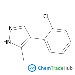 4-(2-Chlorophenyl)-3-methyl-1H-pyrazole