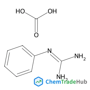 Carbonic acid - 1-phenylguanidine (1:1)