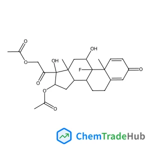 (11beta,16alpha)-9-Fluoro-11,17-dihydroxy-3,20-dioxopregna-1,4-diene-16,21-diyl diacetate
