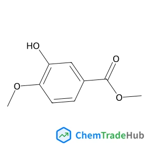 Methyl 3-hydroxy-4-methoxybenzoate Chemical_Structure_Of