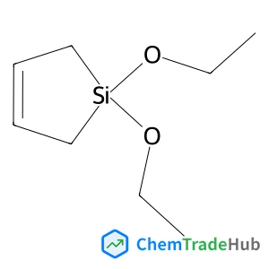 1,1-Diethoxy-2,5-dihydro-1H-silole structure 1,1-Diethoxy-2,5-dihydro-1H-silole structure