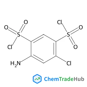 4-Amino-6-chloro-1,3-benzenedisulfonyl dichloride 4-Amino-6-chloro-1,3-benzenedisulfonyl dichloride