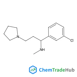 1-(3-Chlorophenyl)-N-methyl-3-(1-pyrrolidinyl)-1-propanamine