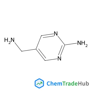 5-(Aminomethyl)-2-pyrimidinamine structure 5-(Aminomethyl)-2-pyrimidinamine structure