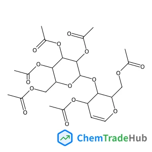 [4-acetyloxy-3-[3,4,5-triacetyloxy-6-(acetyloxymethyl)oxan-2-yl]oxy-3,4-dihydro-2H-pyran-2-yl]methyl acetate