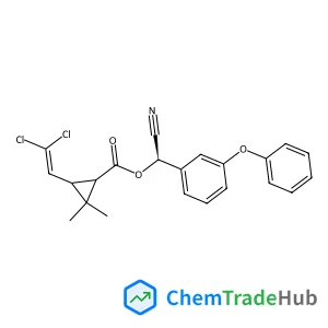 (1S,3S)-(R)-Cyano(3-phenoxyphenyl)methyl 3-(2,2-dichlorovinyl)-2,2-dimethylcyclopropanecarboxylate