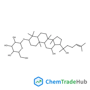 (3beta,12beta)-12,20-Dihydroxydammar-24-en-3-yl alpha-D-glucopyranoside