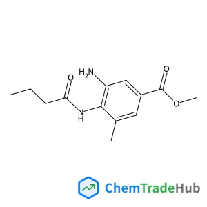 Methyl 3-amino-4-(butyrylamino)-5-methylbenzoate