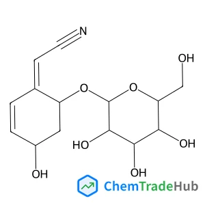 (2Z)-[(4S,6R)-6-(beta-D-Glucopyranosyloxy)-4-hydroxy-2-cyclohexen-1-ylidene]acetonitrile