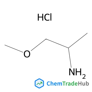 1-Methoxy-2-propanamine hydrochloride (1:1) structure