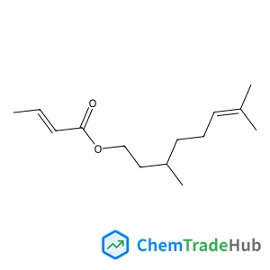 3,7-Dimethyl-6-octen-1-yl 2-butenoate