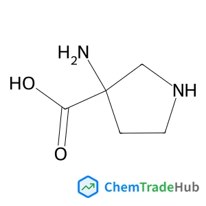 (3R)-3-Amino-3-pyrrolidinecarboxylic acid