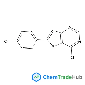 4-Chloro-6-(4-chlorophenyl)thieno[3,2-d]pyrimidine