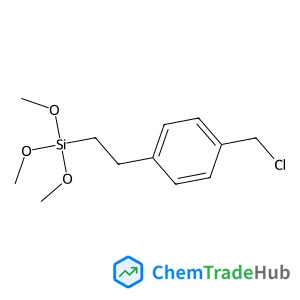 {2-[4-(Chloromethyl)phenyl]ethyl}(trimethoxy)silane
