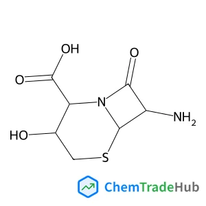 7-Amino-3-hydroxycepham-4-carboxylic Acid