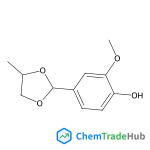 2-Methoxy-4-(4-methyl-1,3-dioxolan-2-yl)phenol