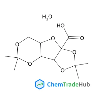 2,3:4,6-DI-O-ISOPROPYLIDENE-2-KETO-L-GULONIC ACID MONOHYDRATE