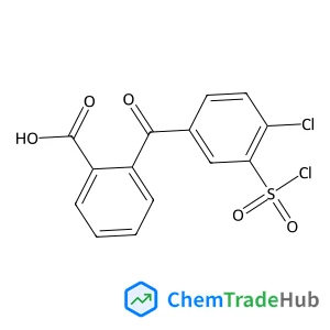 2-[4-Chloro-3-(chlorosulfonyl)benzoyl]benzoic acid