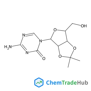 4-Amino-1-(2,3-O-isopropylidenepentofuranosyl)-1,3,5-triazin-2(1H)-one