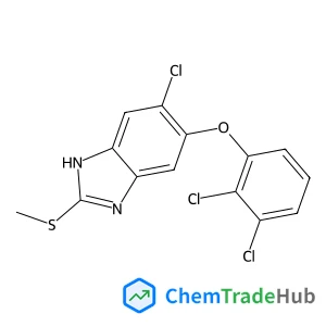 6-Chloro-5-(2,3-dichlorophenoxy)-2-(methylsulfanyl)-1H-benzimidazole