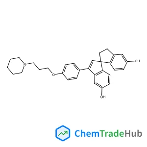 3'-{4-[3-(1-Piperidinyl)propoxy]phenyl}-2,3-dihydro-1,1'-spirobi[indene]-5,5'-diol