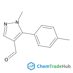 1-Methyl-5-(4-methylphenyl)-1h-pyrazole-4-carboxaldehyde