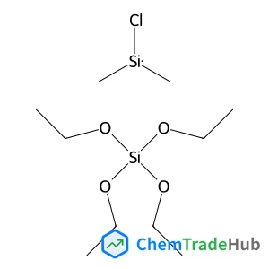 Tetraethyl orthosilicate - chloro(dimethyl)silane (1:1)