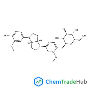 (+)-pinoresinol-beta-D-glucoside