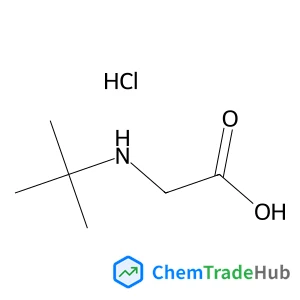 N-(2-Methyl-2-propanyl)glycine hydrochloride (1:1)