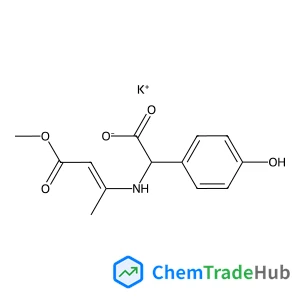 N-(1-Methoxycarbonyl-1-propen-2-yl)-(aD)-amino-p-hydroxyphenylacetate Potassium Salt
