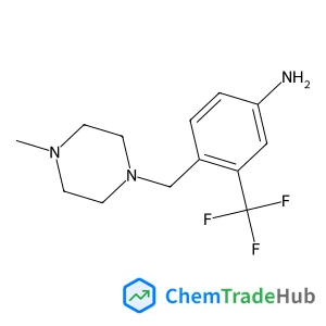 4-[(4-Methyl-1-piperazinyl)methyl]-3-(trifluoromethyl)aniline