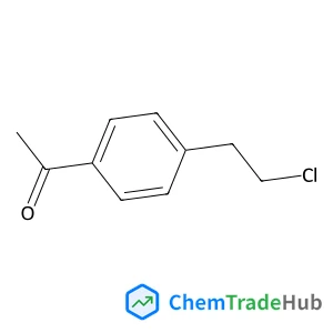 1-[4-(2-Chloroethyl)phenyl]ethanone