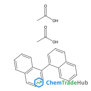 1,1'-Binaphthalene - acetic acid (1:2)