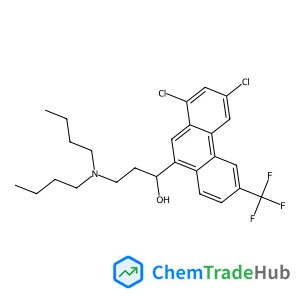 3-(Dibutylamino)-1-[1,3-dichloro-6-(trifluoromethyl)-9-phenanthryl]-1-propanol