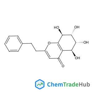 (5S,6R,7R,8S)-5,6,7,8-Tetrahydroxy-2-(2-phenylethyl)-5,6,7,8-tetrahydro-4H-chromen-4-one