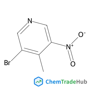 3-Bromo-4-methyl-5-nitropyridine